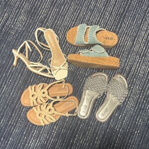 Bundle of 4 Women's Sandals